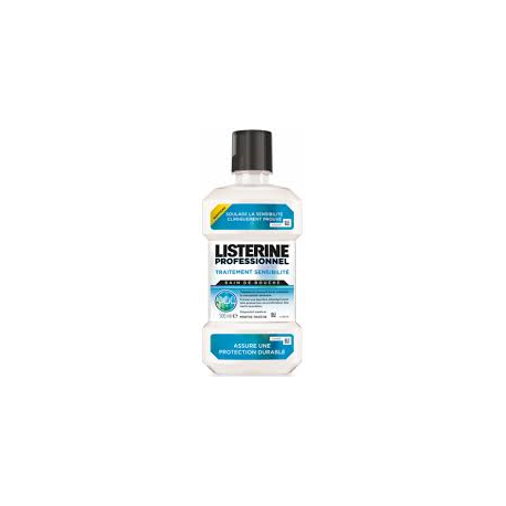 Listerine professionnel traitement sensibilité 500 ml